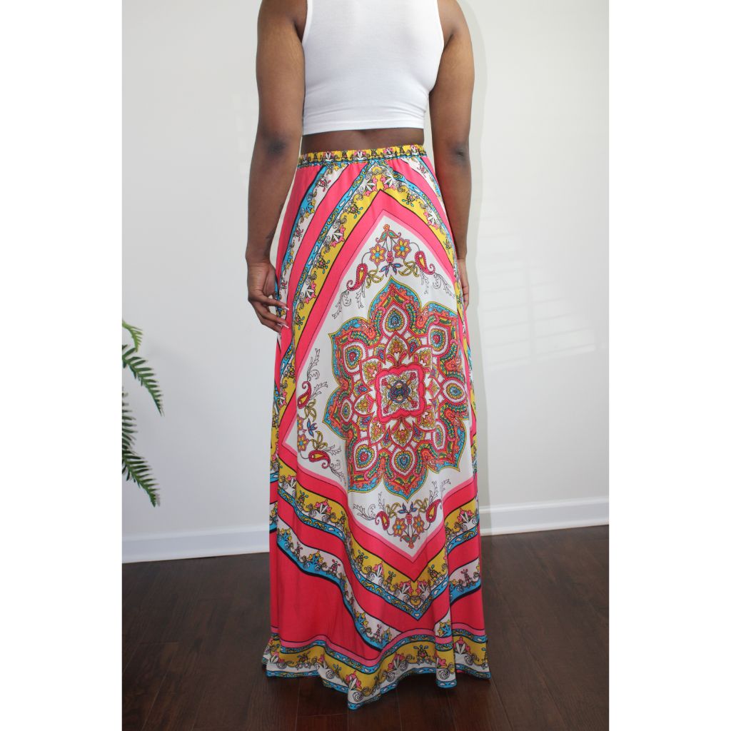 Skirts Valley Maxi Skirt - Calypso Colours