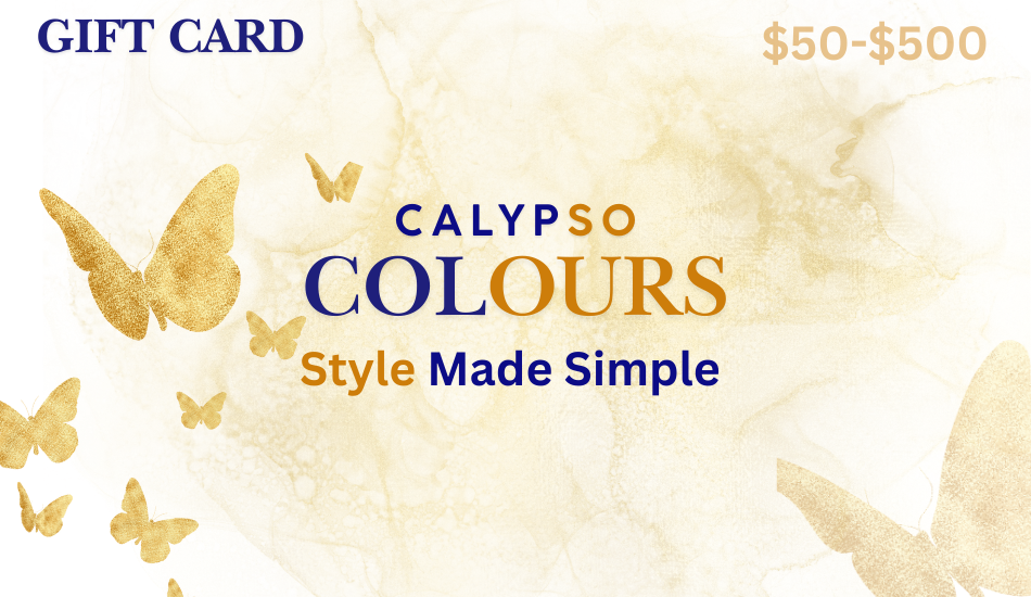 No need to worry about rushing — our Calypso Colours gift cards never expire, so they can take their time and shop whenever it’s convenient for them, start from $50 to $500