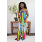 Jumpsuits & Rompers Abstract Jumpsuit - Calypso Colours
