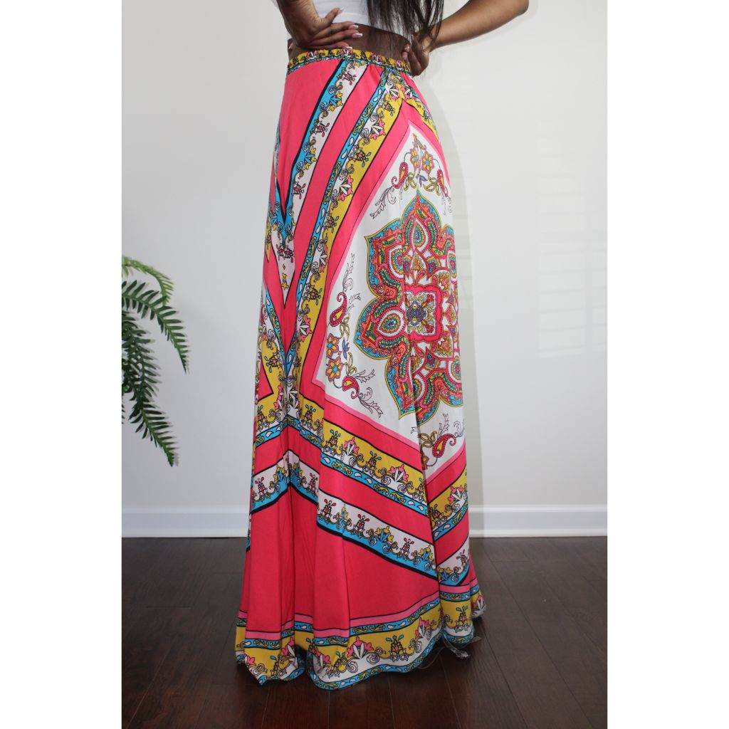 Skirts Valley Maxi Skirt - Calypso Colours
